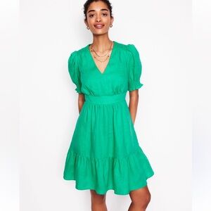 NWT Boden Anna Linen Short Dress